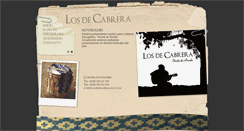 Desktop Screenshot of losdecabrera.com.ar