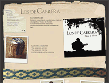 Tablet Screenshot of losdecabrera.com.ar